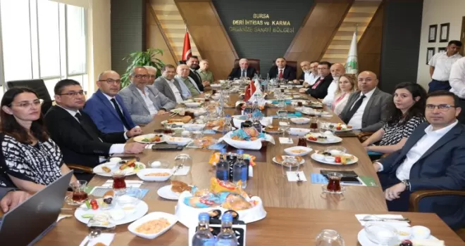 Bursa Nilüfer’de Başkan Özdemir sanayicilerle buluştu