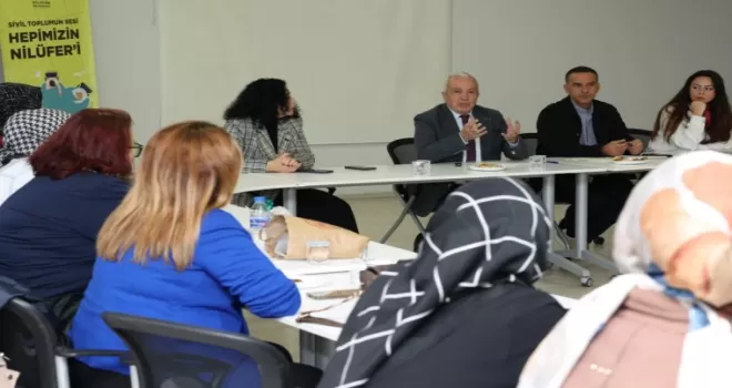 Bursa Nilüfer’de “Birlikte güçlü olun” mesajı