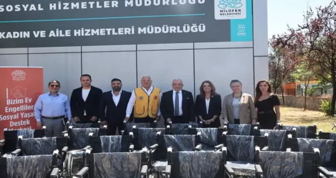 Bursa Nilüfer’de engelsiz dayanışma
