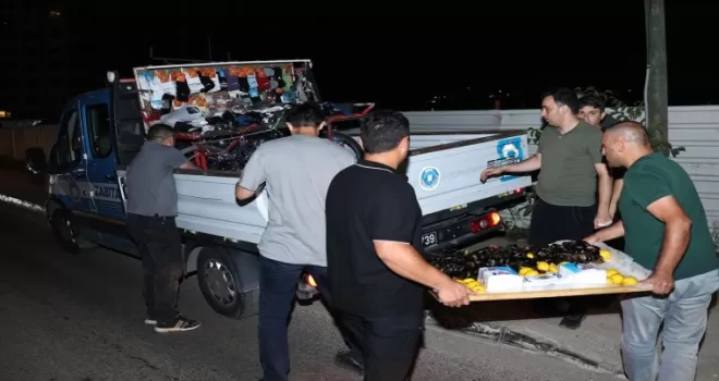 Bursa Nilüfer’de seyyar satıcı operasyonu