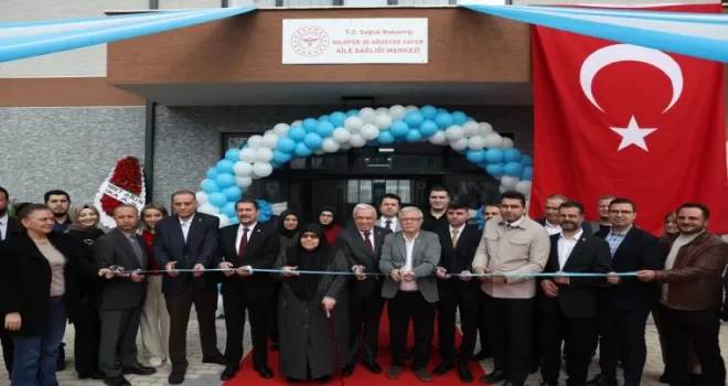 Bursa Nilüfer’e yeni sağlık merkezi