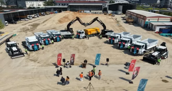 Bursa Nilüfer’in yeni araçları yollarda
