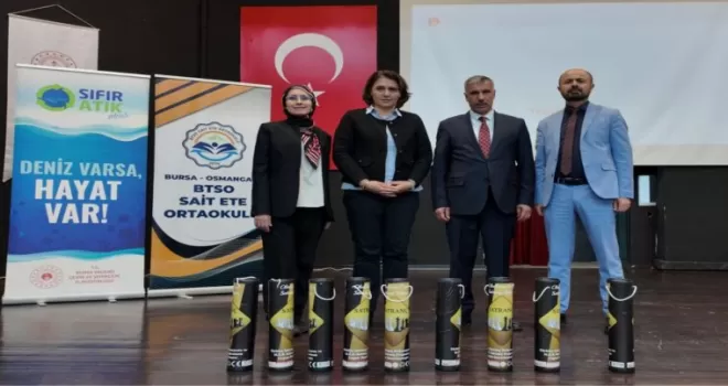 Bursa okullarında ’sıfır atık’ bilinci