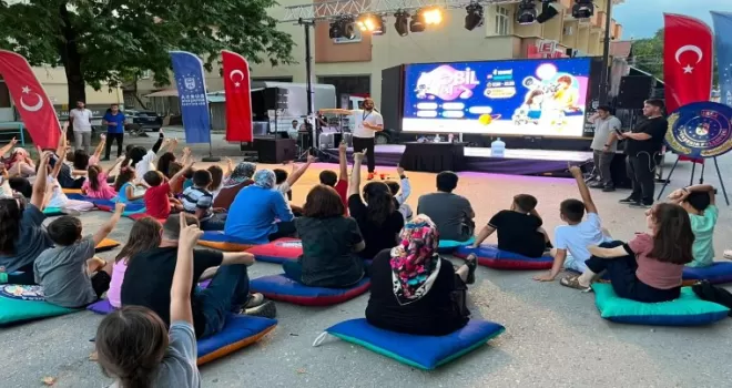 Bursa Orhaneli’de MobilFest ile bilim dolu gece
