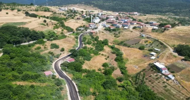 Bursa Orhaneli’nin yolları yenileniyor
