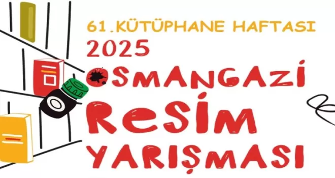 Bursa Osmangazi Belediyesi’nden ‘Üreten Kütüphaneler’ konulu resim yarışması