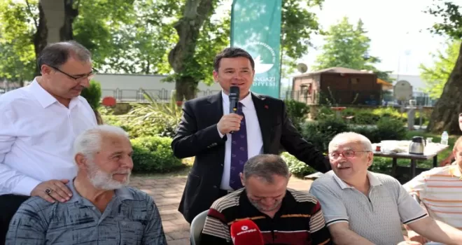 Bursa Osmangazi’de Başkan Aydın Veysel Karani sakinleriyle buluştu
