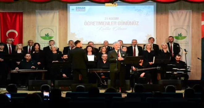Bursa Osmangazi’de eğitimcilere anlamlı kutlama