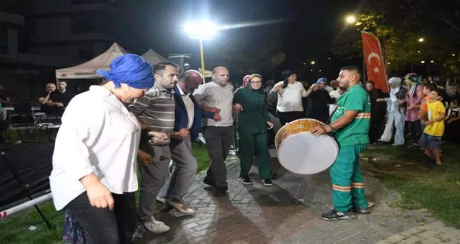 Bursa Osmangazi’de yaz akşamları eğlenceli geçiyor