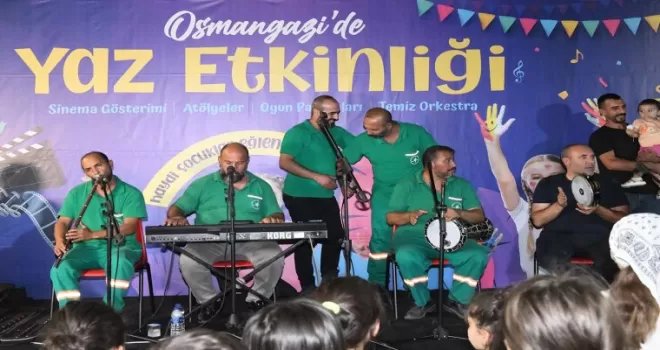 Bursa Osmangazi’de yaz etkinlikleri dolu dolu geçiyor