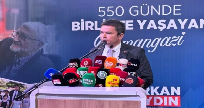 Bursa Osmangazi’den 550 günlük hizmet raporu: Birlikte yaşayan Osmangazi farkı