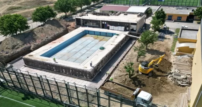 Bursa Yıldırım’a 4 mevsim havuz hazırlığı
