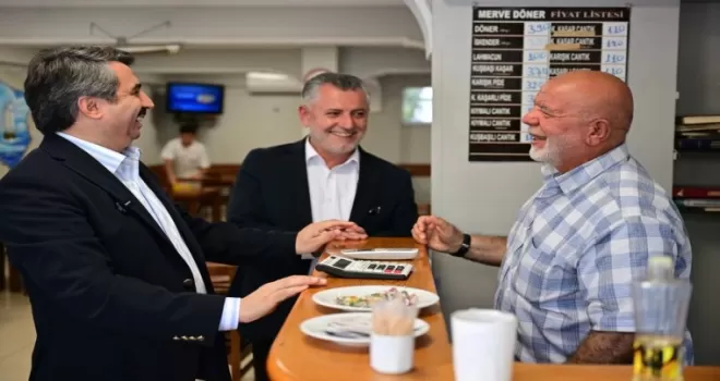 Bursa Yıldırım’da Başkan Yılmaz’dan esnaf ziyareti