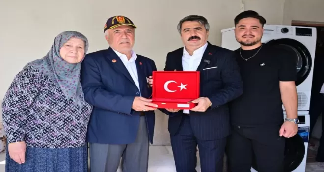 Bursa Yıldırım’da Başkan Yılmaz’dan vefa ziyareti