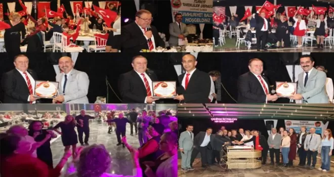Bursalı emekliler Cumhuriyeti böyle kutladı