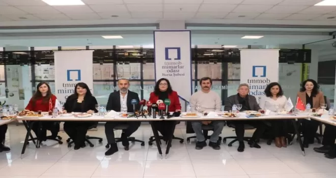Bursalı mimarlar: Rant odaklı politikalar terk edilmeli