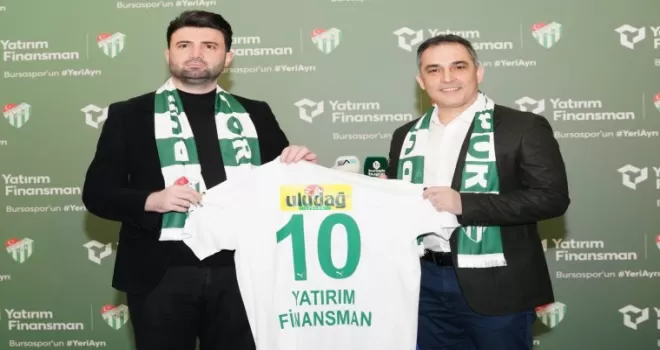 Bursaspor’a Yatırım Finansman’dan sponsorluk desteği