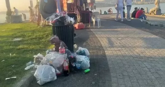 Büyükada ‘çöp ada’ya döndü
