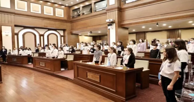 Büyükçekmece Çocuk Meclisi’nden Ukraynalı çocuklara destek

