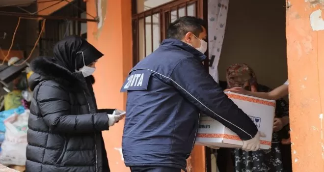 Büyükçekmece’de 5 bin aileye destek kolisi
