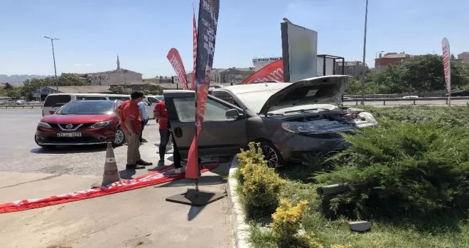 Büyükçekmece’de faciadan son anda dönüldü
