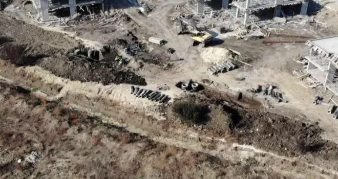 Büyükçekmece’de inşaat kazısı sırasında insan kemikleri bulundu
