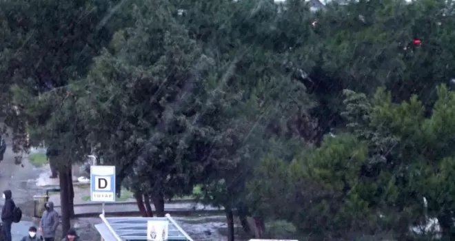 Büyükçekmece ve Beylikdüzü’nde kar yağışı başladı
