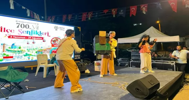 Büyükorhan, ’Büyükşehir’le şenlendi