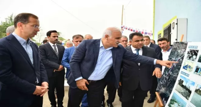 Büyükşehirden 32 mahalleye sağlıklı su sağlayan hat devreye alındı
