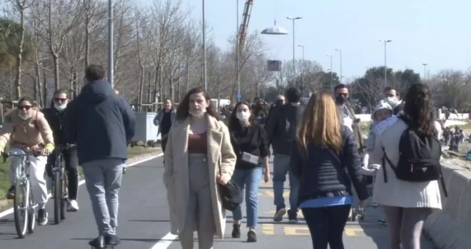 Caddebostan’da korkutan manzara
