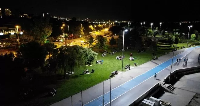 Caddebostan sahilindeki kalabalık şoke etti
