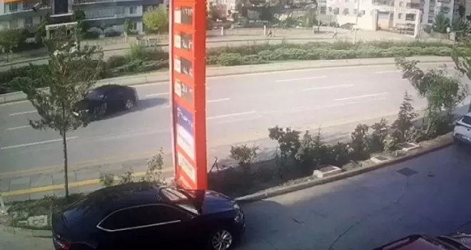 Caddede drift sürücünün ehliyetine el konuldu
