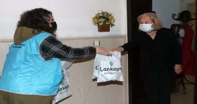 Çankaya Belediyesi’nden 65 yaş üstüne vefa
