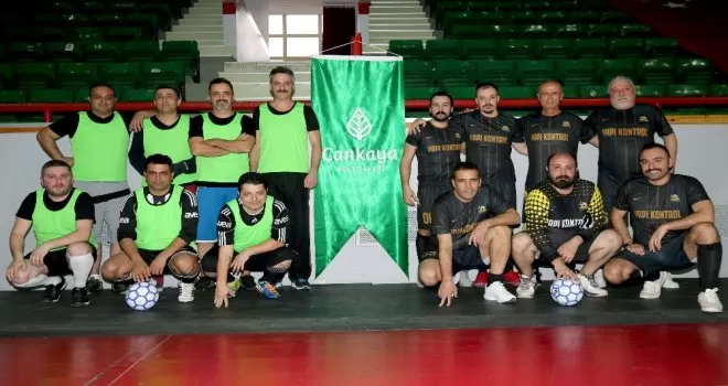 Çankaya Belediyesi’nden müdürlükler arası turnuva
