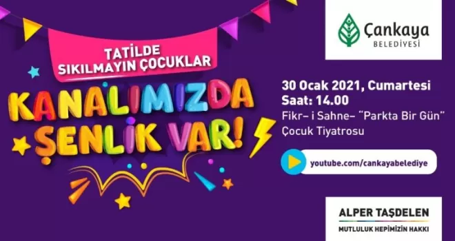 Çankaya Belediyesi’nin ’Tatilde Şenlik’ etkinliğine büyük ilgi
