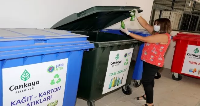 Çankaya Belediyesi “Sıfır Atık Yönetim Sistemi”ne geçti
