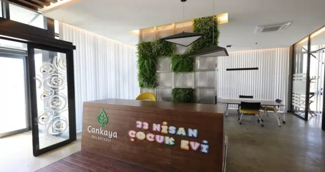 Çankaya’da 23 Nisan Çocuk Evi açıldı
