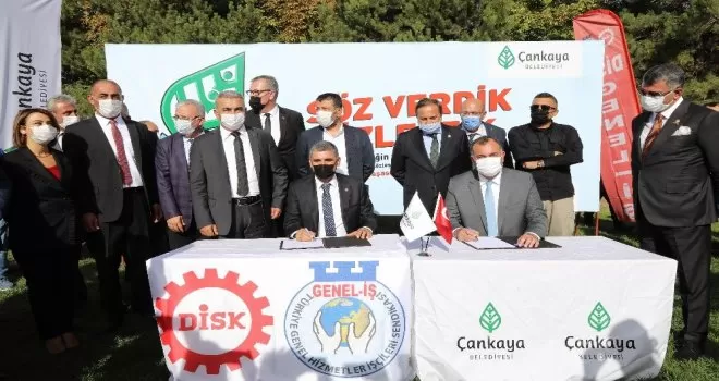 Çankaya’dan örnek toplu iş sözleşmesi
