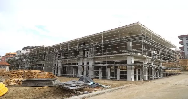 Çankaya’nın yeni hizmet binası hızla tamamlanıyor
