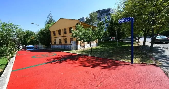 Çankaya renkli kaldırımlar ile canlanıyor
