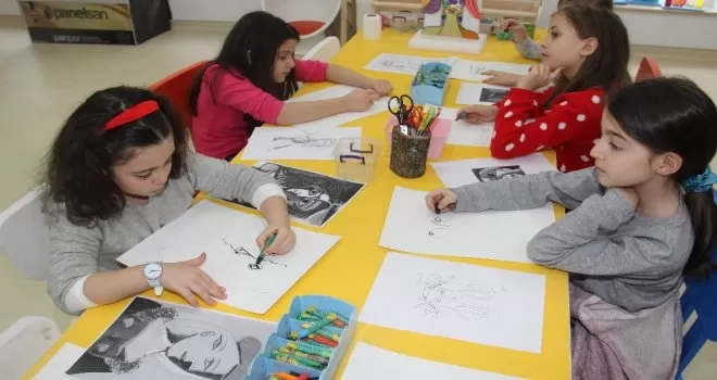 Çankayalı minikler Picasso’yu tanıdı
