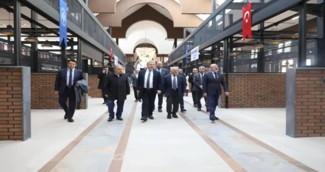 Çarşı Melikgazi’ye başkanlardan ziyaret