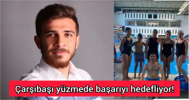 Çarşıbaşı yüzmede başarıyı hedefliyor!