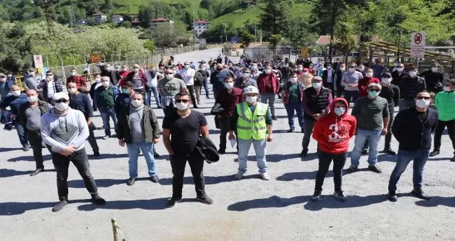 Çayeli Bakır’da işçiler ’iş durdurma’ kararı aldı
