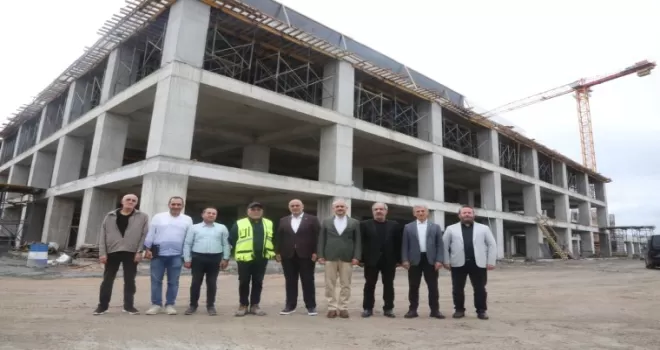 Çayırova Devlet Hastanesi inşaatı yükseliyor