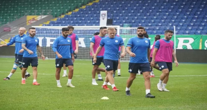 Çaykur Rizespor, Adana Demirspor hazırlıklarını tamamladı
