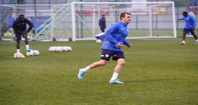 Çaykur Rizespor, Galatasaray maçının hazırlıklarını sürdürdü
