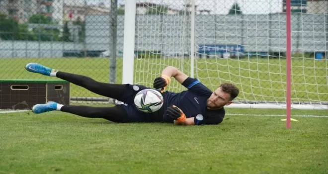 Çaykur Rizespor, günü çift antrenmanla tamamladı
