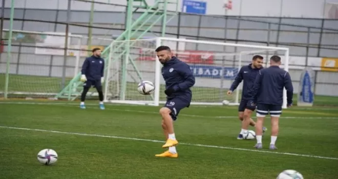 Çaykur Rizespor, Konyaspor hazırlıklarını sürdürdü

