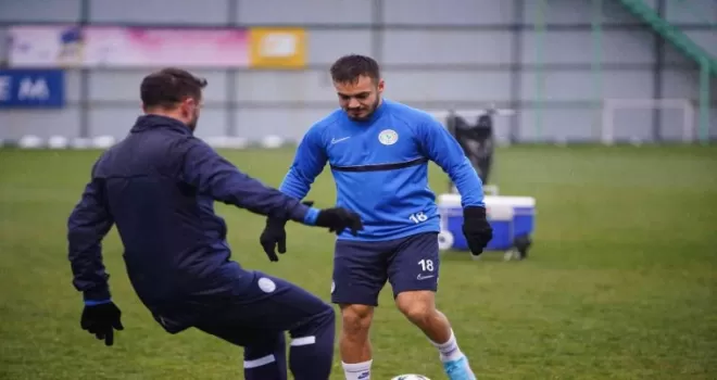 Çaykur Rizespor, Trabzonspor maçı hazırlıklarını sürdürdü